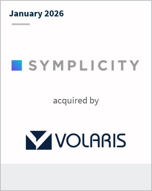 January 2026 Symplicity acquired by Volaris