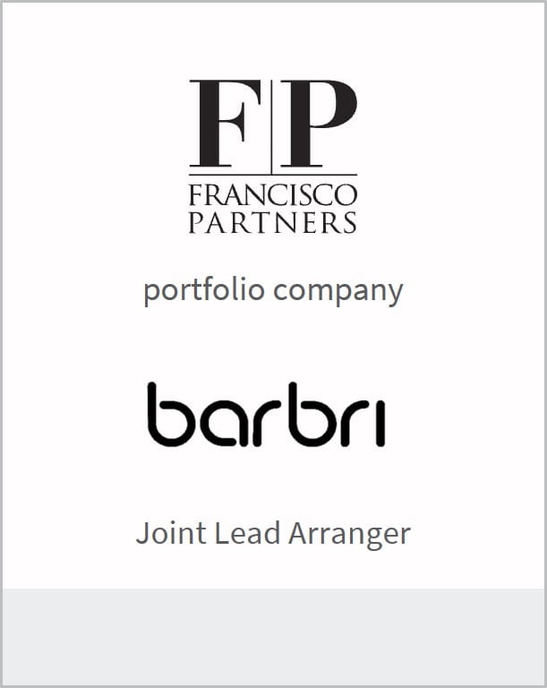 Senior secured term loan supporting Sponsor-owned EdTech Software business, joint lead arranger