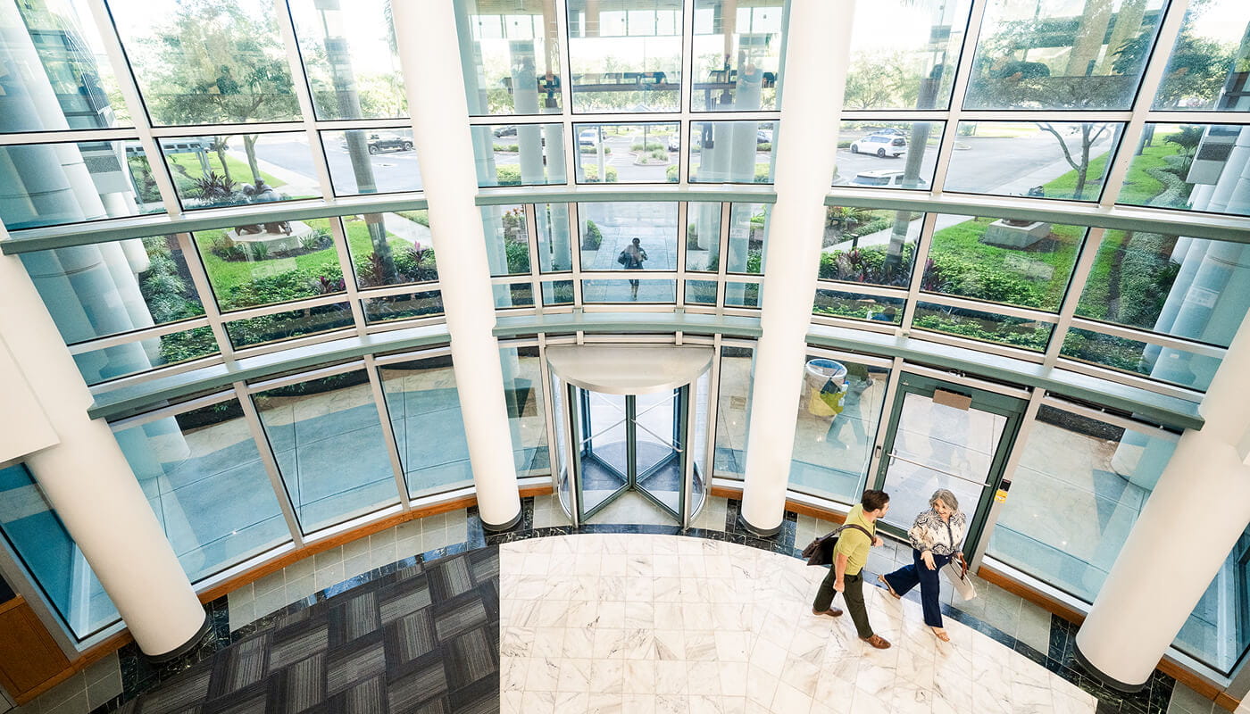 Raymond James reception area