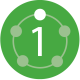 Number 1 Process Icon